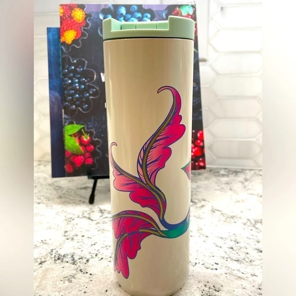Starbucks 2024 Winter Siren Hot Drink SS Tumbler. NWT. Shimmery, gorgeous! HTF